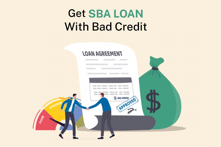 SBA loan with bad credit